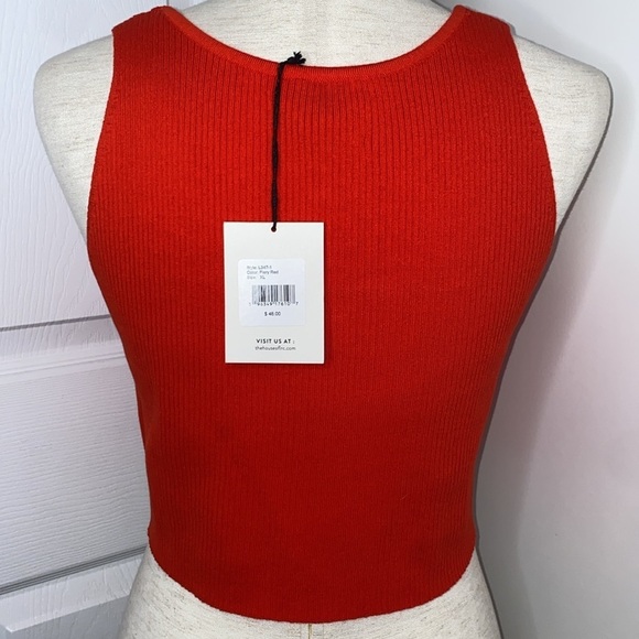 LITA by Ciara Fiery Red Crop Top NWT size XL - Picture 6 of 8